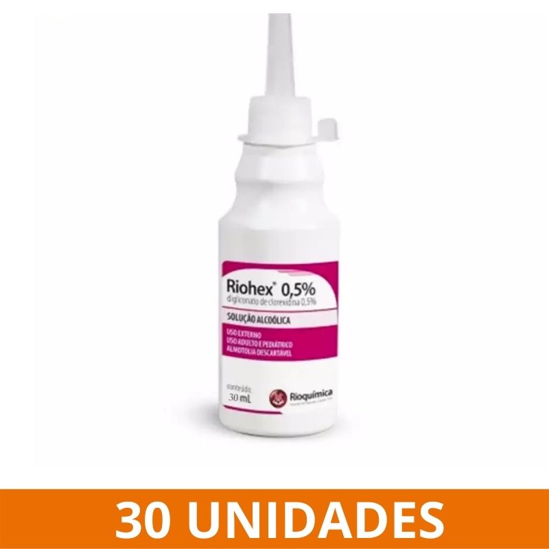 RIOHEX 0,5 POR CENTO ALCOÓLICO 30ML RIOQUÍMICA | Suprevida